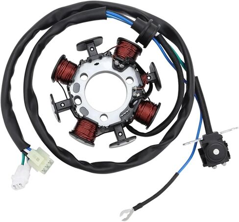 Motorcycle Generator Magneto Stator Coil Compatible With TTR230 TT-R230 2005-2017 Accessories in Saudi Arabia