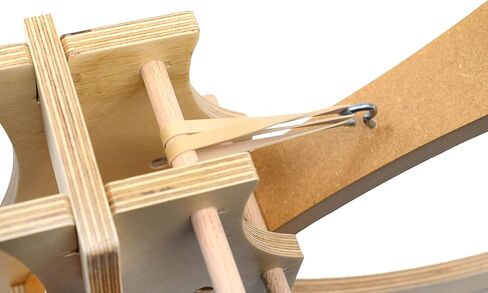 EISCO High Power Catapult Kit - Build Yourself - STEM Learning - Comes Explore Force, Acceleration, Hooke's Law & More - Garage Physics in Kuwait