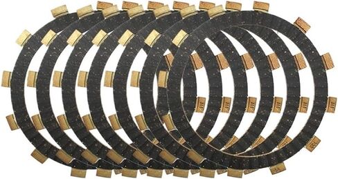 7pcs Motorcycle Clutch Friction Plate Kit for KL250 KDX125 KDX200 KLX250 R S SF KLX300RKLX250ES KLX250SR(Paper-Based) in Saudi Arabia