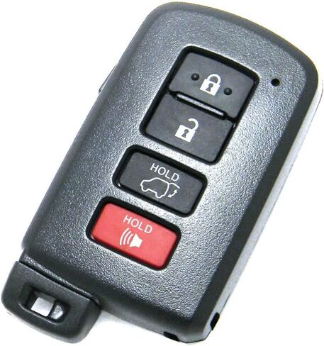 جهاز التحكم عن بعد بمفتاح ذكي إلكتروني بأربعة أزرار من OEM متوافق مع 2014-2019 Toyota Highlander و2019-2022 Toyota Sequoia (معرف FCC: HYQ14FBA، P/N: 89904-0E120، 89904-0E121) in Kuwait