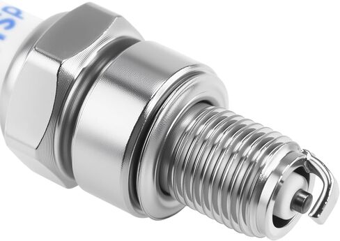 PRO BAT A7TC Spark Plug Fit for GY6 50cc 70cc 90cc 110cc 125cc 150cc ATV Dirt Bike Go Kart Scooter Quad 4 Wheeler Pit Bike Dune Buggy Moped Roketa Taotao White 2PCs in Kuwait