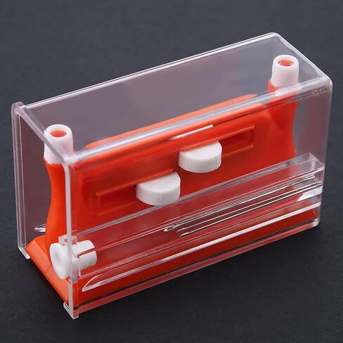 Compact Needle Threader for Sewing Machine, Automatic Hand Sewing Tool with Double Hole Design, Portable Plastic Threader for DIY Craft, Embroidery, Cross Stitch, and Quick Needle in Kuwait