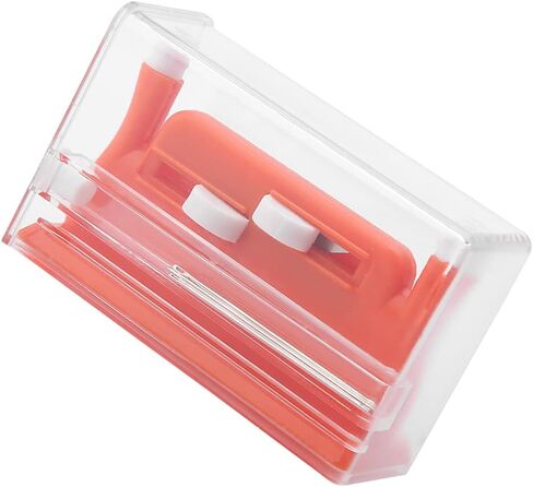 Compact Needle Threader for Sewing Machine, Automatic Hand Sewing Tool with Double Hole Design, Portable Plastic Threader for DIY Craft, Embroidery, Cross Stitch, and Quick Needle in Kuwait