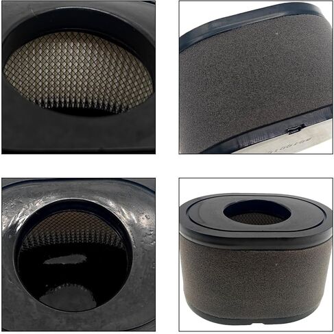 2-Pack 180100109-0001 Engine Air Filter Replacement for Loncin LC2P77F, LC2P82F, LC2P80F 764CC, 802CC, Sina GV760, GV800, Husqvarna HV764 V-Twin Engine Ride Mower Parts, Replaces 1801001090001 in Kuwait