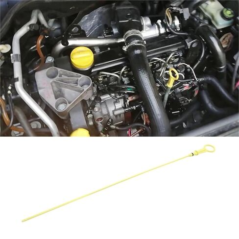 مقياس مستوى زيت السيارات متوافق مع Scenic 2 لـ Twingo لـ Megane 2 لمؤشر مستوى مقياس زيت المحرك Modus OEM 7701060940 in Kuwait