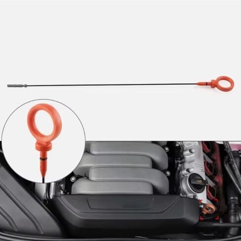 Automotive Oil Level Gauge Compatible with S8 2003 2004 2005 2006 2007 2008 2009 2010 Car Auto Engine Oil Level Dipstick Measurer OEM: 06E115611E in Kuwait