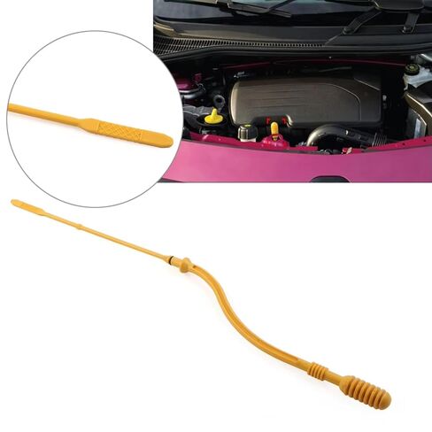Automotive Oil Level Gauge Compatible with Nissan for Micra for Hatchback for K12 2003 2004 2005 2006 2007 2008 2009 2010 Car Engine Oil Dipstick OEM: 8200049622 in Kuwait