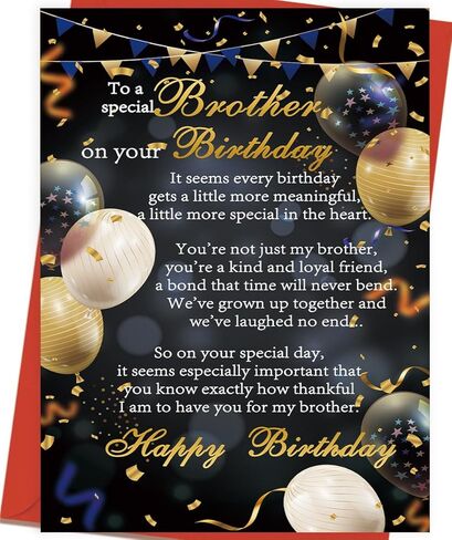 Asmallgf Happy Birthday Card Gifts for Women Mom Sister Wife Daughter Granddaughter Best friend（A Birthday Wish） in Saudi Arabia