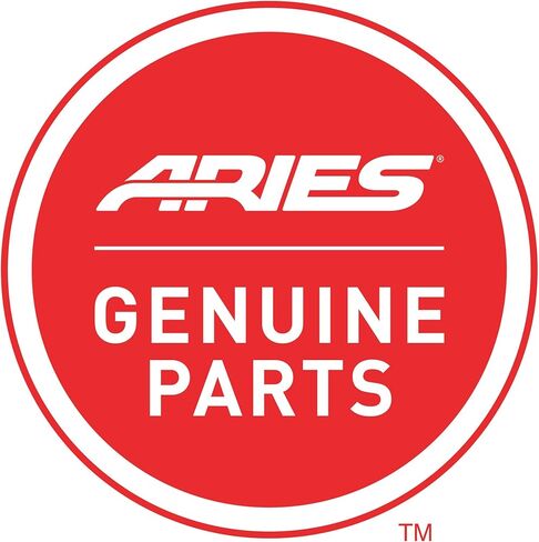 ARIES 215040 قضبان نيرف مستديرة من الفولاذ المقاوم للصدأ مقاس 3 بوصات، بدون مثقاب، تناسب دودج مختارة، رام 1500 in Kuwait