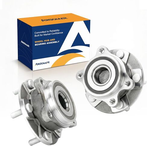 2-Pack 513258 Front Wheel Bearing and Hub Assembly, Fit for Toyota RAV4 2006-2012 V6 3.5L, RAV4 2013-2018, Mirai 2016-2019, for Scion tC 2011-2016, Non-ABS, with 5 Lugs, Replace# BR930614 in Saudi Arabia