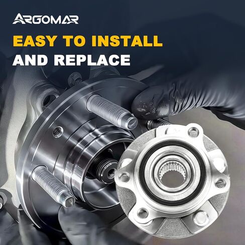 2-Pack 513258 Front Wheel Bearing and Hub Assembly, Fit for Toyota RAV4 2006-2012 V6 3.5L, RAV4 2013-2018, Mirai 2016-2019, for Scion tC 2011-2016, Non-ABS, with 5 Lugs, Replace# BR930614 in Saudi Arabia