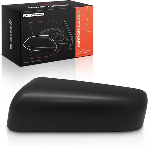 A-Premium Driver Side Rearview Mirror Cover Cap - Compatible with Ford F-150 F150 2009-2014 - Textured Black in Kuwait