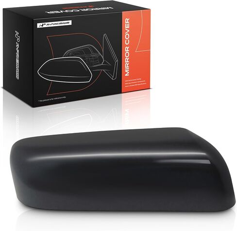 A-Premium Driver Side Rearview Mirror Cover Cap - Compatible with Ford F-150 F150 2009-2014 - Textured Black in Kuwait