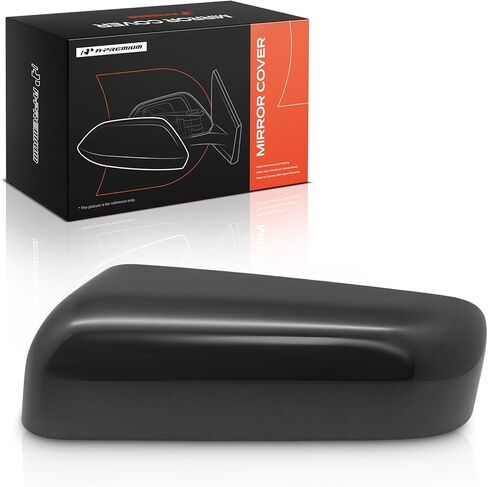 A-Premium Driver Side Rearview Mirror Cover Cap - Compatible with Ford F-150 F150 2009-2014 - Textured Black in Kuwait