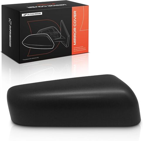 A-Premium Driver Side Rearview Mirror Cover Cap - Compatible with Ford F-150 F150 2009-2014 - Textured Black in Kuwait