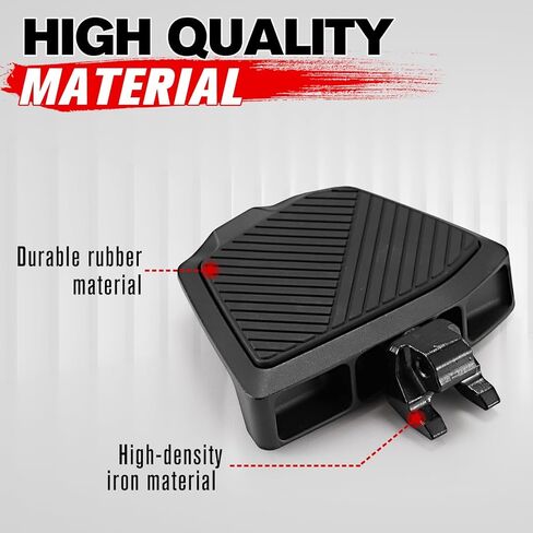 A & UTV PRO Extended Larger Footrest Pedal for Can-Am Ryker All Models, Wider Design Brake Foot Rest Peg Broaden Driver Board Footboards Accessories, 2PCS in Kuwait