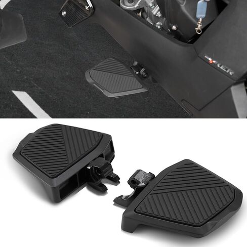 A & UTV PRO Extended Larger Footrest Pedal for Can-Am Ryker All Models, Wider Design Brake Foot Rest Peg Broaden Driver Board Footboards Accessories, 2PCS in Kuwait