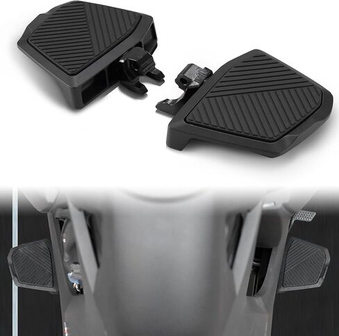 A & UTV PRO Extended Larger Footrest Pedal for Can-Am Ryker All Models, Wider Design Brake Foot Rest Peg Broaden Driver Board Footboards Accessories, 2PCS in Kuwait