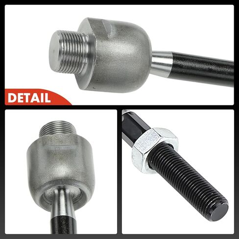 A-Premium 2 x Front Inner Tie Rod Ends, Compatible with Dodge Durango 2000-2003, Dakota 2000-2004, 4WD in Kuwait