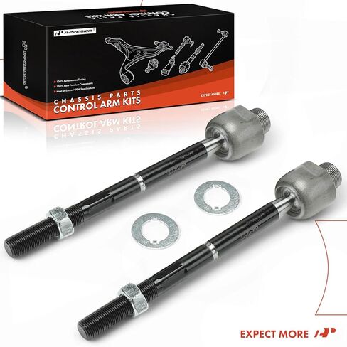 A-Premium 2 x Front Inner Tie Rod Ends, Compatible with Dodge Durango 2000-2003, Dakota 2000-2004, 4WD in Kuwait