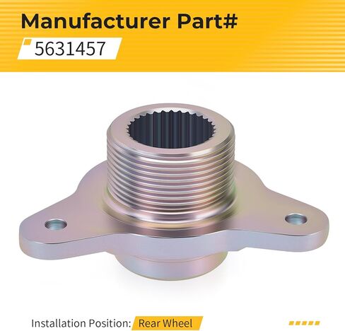 M MATI Rear Brake Disc Rotor Hub for Polaris Trail Blazer 250 330 2005-2013 Scrambler 500 4x4 Trail B-oss 330 2005-2013 5631457 in Kuwait