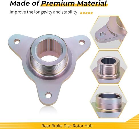 M MATI Rear Brake Disc Rotor Hub for Polaris Trail Blazer 250 330 2005-2013 Scrambler 500 4x4 Trail B-oss 330 2005-2013 5631457 in Kuwait