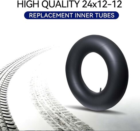 24x12-12 Inner Tube with Straight Valve Stem for ATVs, UTVs and Compact Utility Vehicles in Saudi Arabia