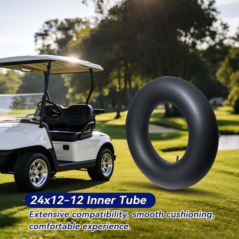 24x12-12 Inner Tube with Straight Valve Stem for ATVs, UTVs and Compact Utility Vehicles in Saudi Arabia