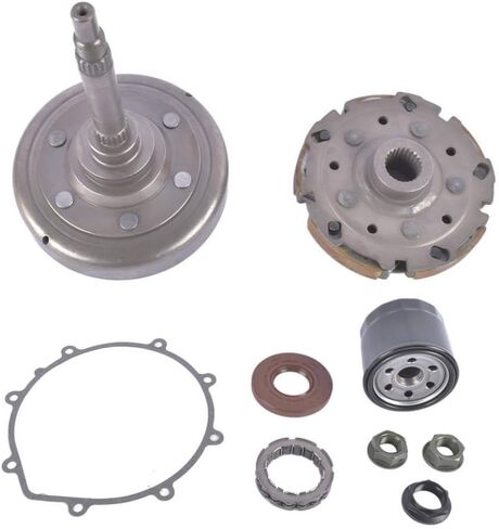 Wet Clutch Pad Shoe Drum Housing One Way Gasket Compatible With HiSUN HS 400 UTV ATV Carb 21210-F12-0000 in Saudi Arabia