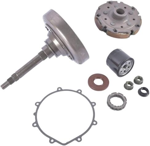 Wet Clutch Pad Shoe Drum Housing One Way Gasket Compatible With HiSUN HS 400 UTV ATV Carb 21210-F12-0000 in Saudi Arabia
