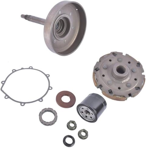 Wet Clutch Pad Shoe Drum Housing One Way Gasket Compatible With HiSUN HS 400 UTV ATV Carb 21210-F12-0000 in Saudi Arabia