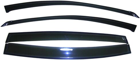 4pcs Front + Rear Smoke Sun Rain Guard Vent Shade Window Visors Compatible with 02-06 Altima in Kuwait