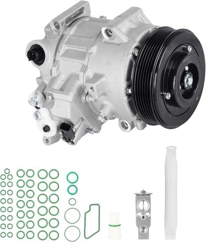 ILONPA New AC Air Conditioning Compressor with Clutch and Component Kit for Toyota Camry L4 2012 2013 2014 2015 2016 2017 2.5L (NOT for Hybrid Models), for Toyota RAV4 2.5L 2009-2012, for KT4686 in Kuwait