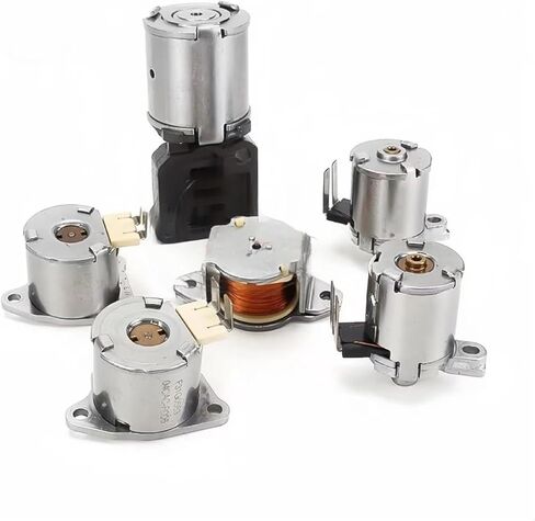 02E DQ250 6-Speed Transmission Solenoid Valve Kit 02E325025AJ 02E321371E Compatible For Audi A3 Q3 Seat Touran Golf in Saudi Arabia