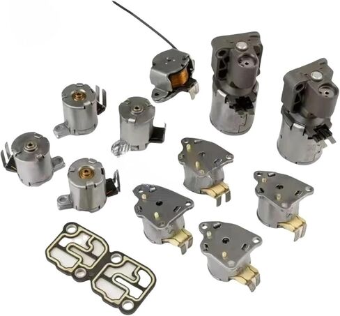 02E DQ250 6-Speed Transmission Solenoid Valve Kit 02E325025AJ 02E321371E Compatible For Audi A3 Q3 Seat Touran Golf in Saudi Arabia