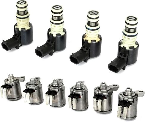 10PCS M78 M11 575R6 6 Speed Auto Transmission Solenoids Solenoids Valve Compatible For SCORPIO 2.2L Actyon L4 Korando in Saudi Arabia