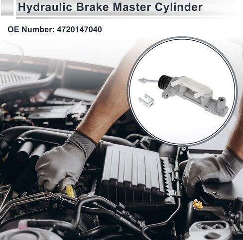 Engine Compartment Brake Master Cylinder for Toyota Prius 2004-2009 Durable Hydraulic Master Cylinder No.4720147040 Aluminum Alloy,Plastic 1 Pcs in Kuwait