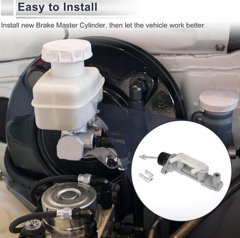 Engine Compartment Brake Master Cylinder for Toyota Prius 2004-2009 Durable Hydraulic Master Cylinder No.4720147040 Aluminum Alloy,Plastic 1 Pcs in Kuwait