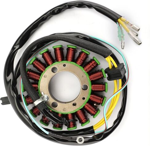 ملف الجزء الثابت من بروس آند شارك المولد المغناطيسي 18 أقطاب مناسب لهوندا XR 250 L XR250L 1991-1996 in Kuwait