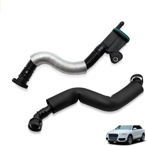 06J103221 Oil Separator Valve Breather Hose Tube Compatible with Beetle Cabrio Passat CC Tiguan A3 Q3 TT Replaceable 06J103221A 06J103213D 06J103213B 06J103213E in Saudi Arabia