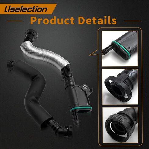 06J103221 Oil Separator Valve Breather Hose Tube Compatible with Beetle Cabrio Passat CC Tiguan A3 Q3 TT Replaceable 06J103221A 06J103213D 06J103213B 06J103213E in Saudi Arabia