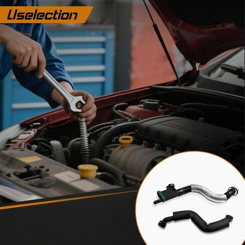 06J103221 Oil Separator Valve Breather Hose Tube Compatible with Beetle Cabrio Passat CC Tiguan A3 Q3 TT Replaceable 06J103221A 06J103213D 06J103213B 06J103213E in Saudi Arabia