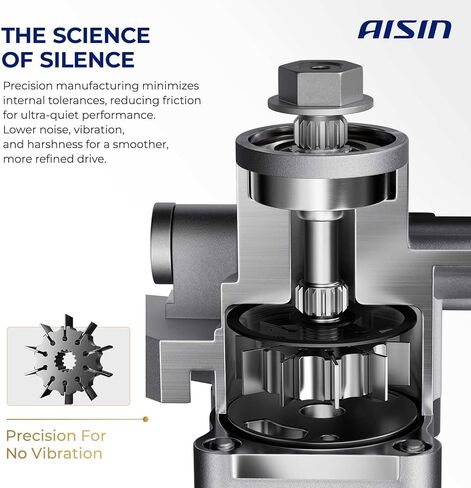 AISIN AFTERMARKET PSPVG-00677 Power Steering Pump - Compatible with Volkswagen Jetta 2011-2015, Passat Beetle 2012-2014, CrossFox 2007-2009 2011-2013, Saveiro 2011-2015 - 1.6L 1.8L 2.0L 2.5L in Kuwait