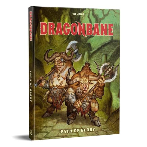 Free League Publishing Dragonbane Rulebook, D20 Roleplaying Game Hardcover RPG Book, Fantasy Adventure, Adults, Teens Ages 14+ in Kuwait