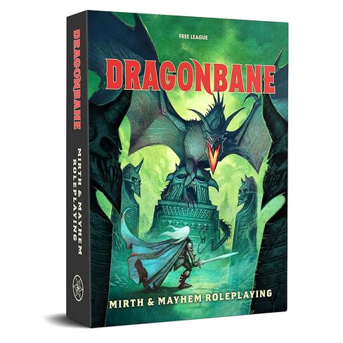 Free League Publishing Dragonbane Rulebook, D20 Roleplaying Game Hardcover RPG Book, Fantasy Adventure, Adults, Teens Ages 14+ in Kuwait