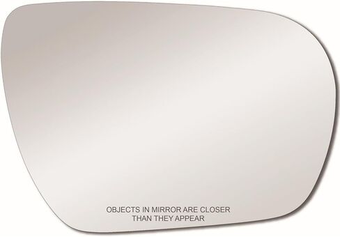 New Heated Convex Mirror Glass with Back Plate for 2013-2018 Hyundai Santa Fe SPORT Passenger Side View Right RH in Kuwait
