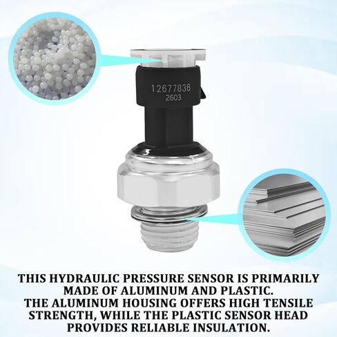 12677836 Oil Pressure Sensor Sending Unit with Filter D1846A, Engine Oil Pressure Switch Compatible with Chevy Silverado Tahoe Suburban Avalanche Trailblazer GMC Sierra Yukon Cadillac Escalade in Saudi Arabia