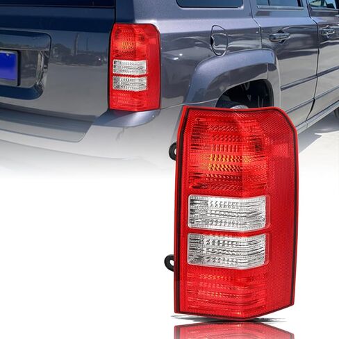 Aosky Tail Light Assembly Compatible with 2008-2017 Jeep Patriot Taillight with Brake Lamp and Reverse Bulb Left Driver Side in Saudi Arabia
