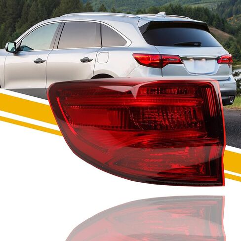 Dasbecan LED Tail Light Assembly Compatible with 2014-2020 Acura MDX Taillight Rear Lamp Right Passenger Side Replace# 33500TZ5A02 AC2805103 in Kuwait