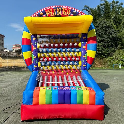 Giant Interactive Game Inflatable Prize Drop Board Towering Inflatable Board with Blower&Balls for Carnival Tradeshow Party Community Festival in Kuwait